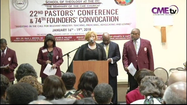 Pastors Conference 2018 - Opeing Service (Rev. O.D. Walker)