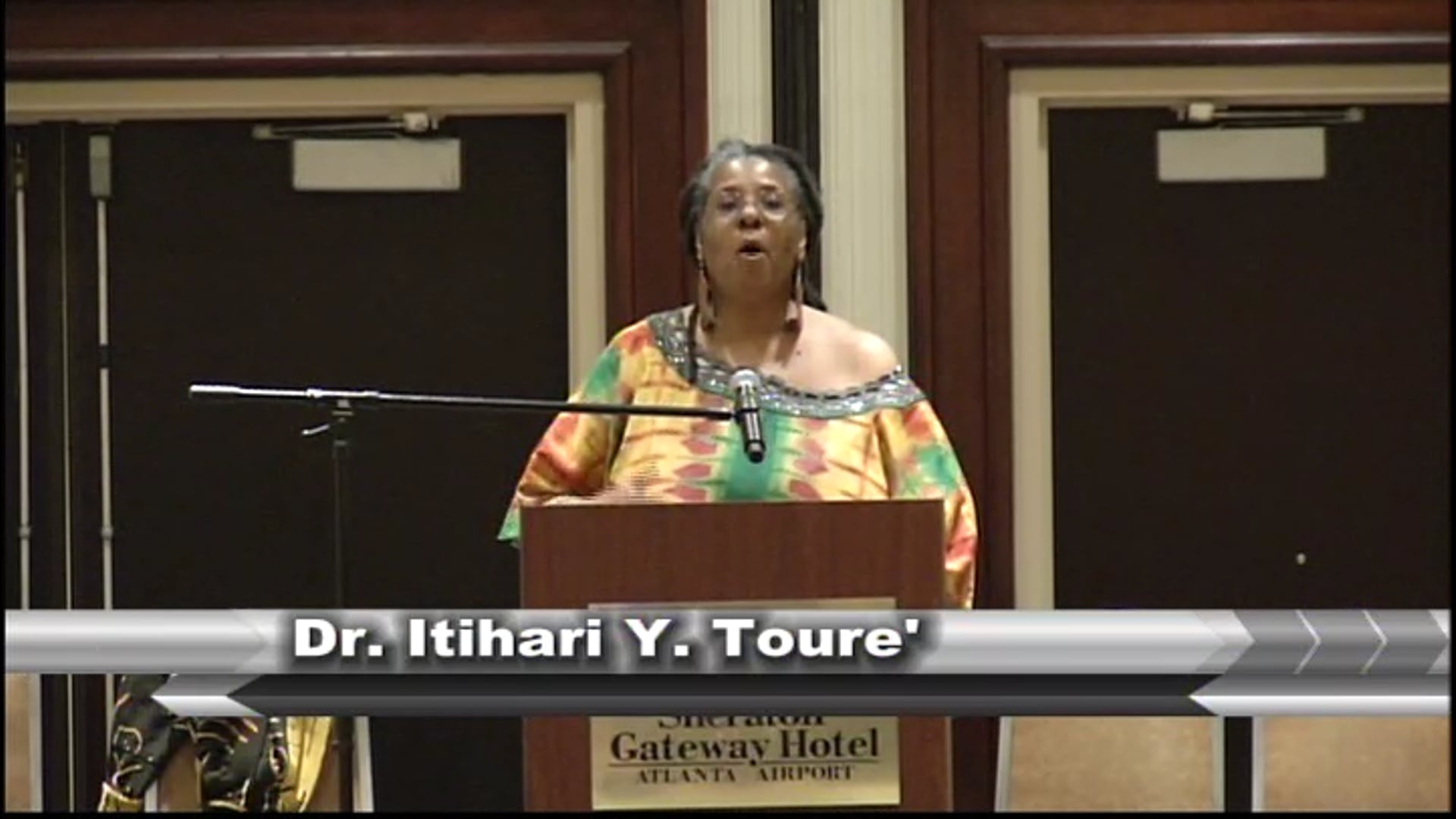 Pastors Conference 2014 - Dr. Itihari Y Toure 