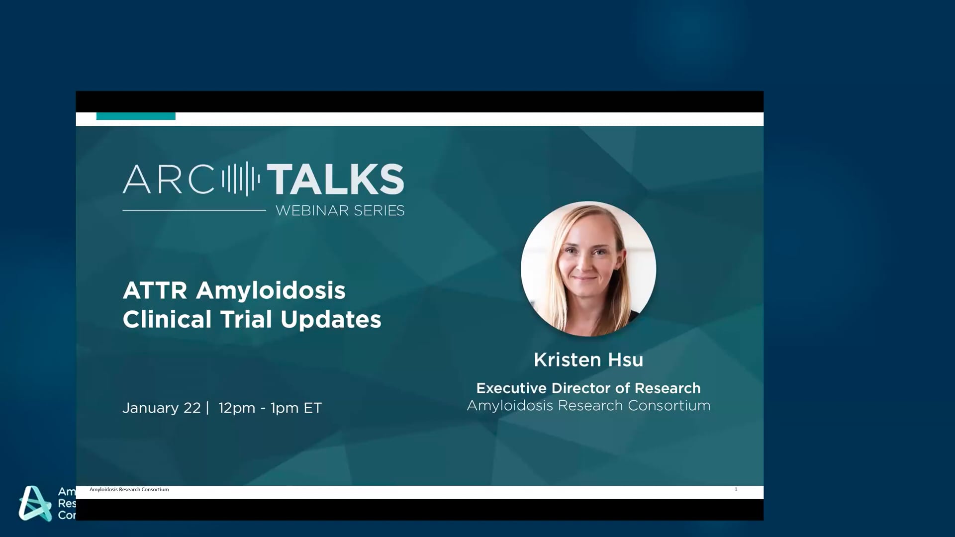 ARC TALKS Webinar: Clinical Trial Updates for the ATTR Community