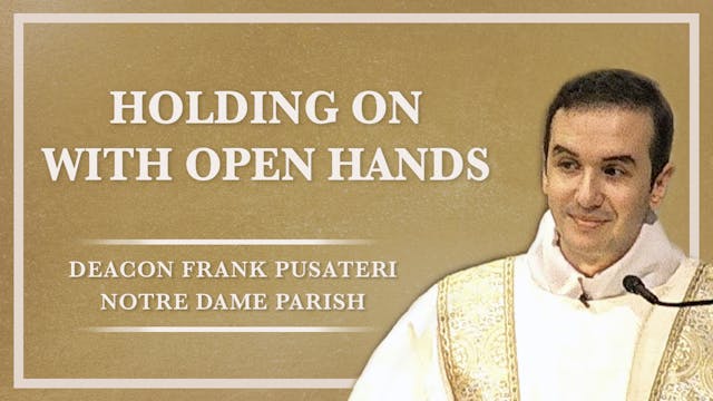 Holding on with Open Hands | Living w...