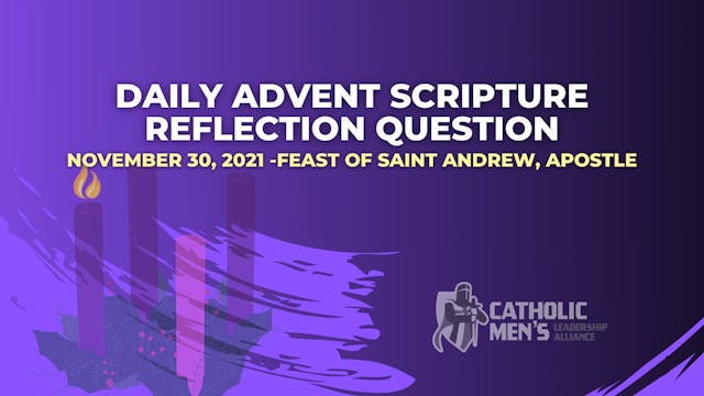 Daily Advent Reflection Question: Tue...
