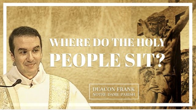 Where Do The Holy People Sit? | Sunday October 23rd