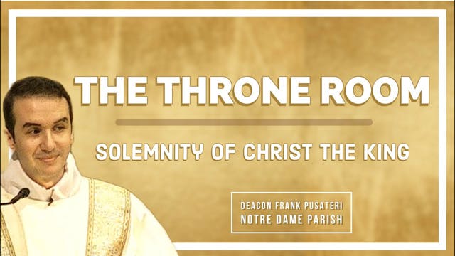 The Throne Room | Sunday November 20th