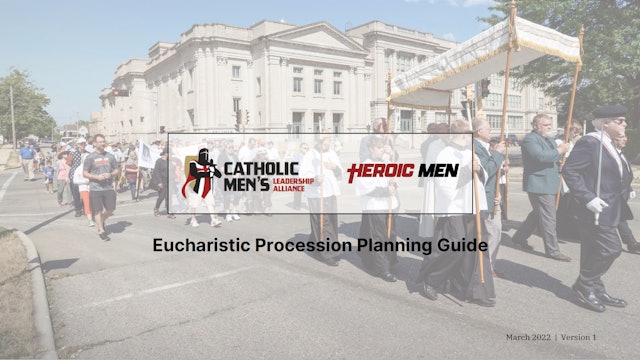 Eucharistic Procession Planning Guide