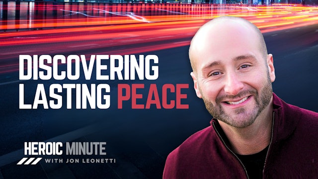 Discovering Lasting Peace