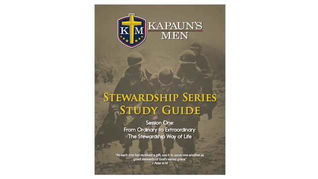 Kapaun's Men Stewardship Series Study Guide