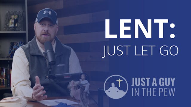 Lent: Just Let Go
