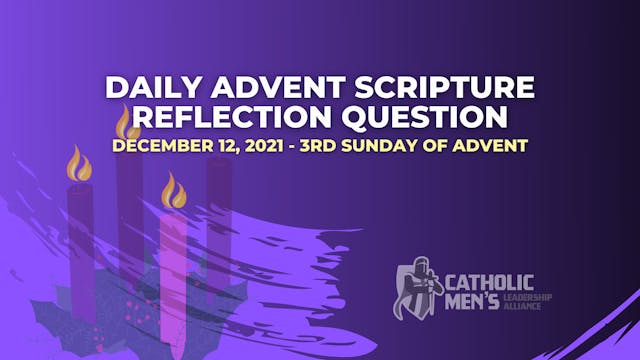 Daily Advent Reflection Question: Dec...