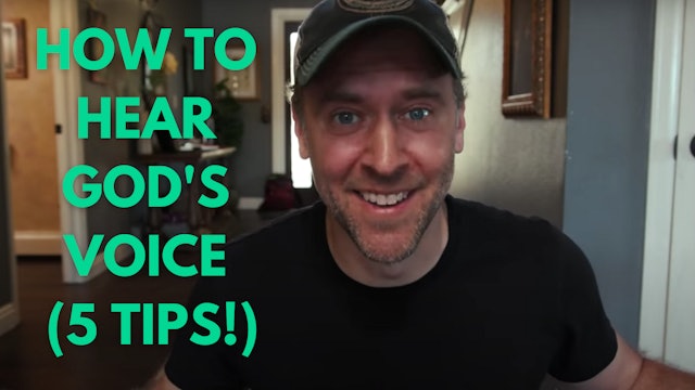 How to Hear God's Voice (5 TIPS!)