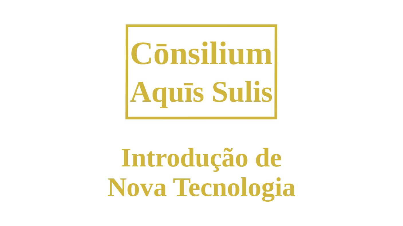 Introdução de Nova Tecnologia