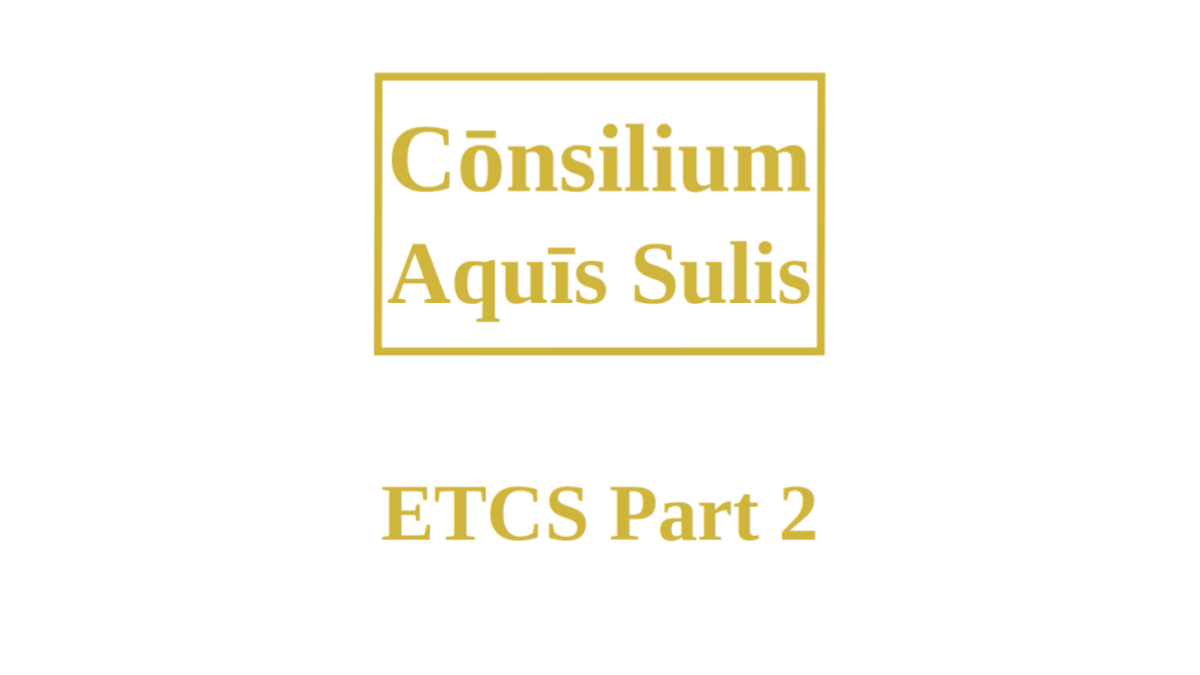 ETCS Part 2