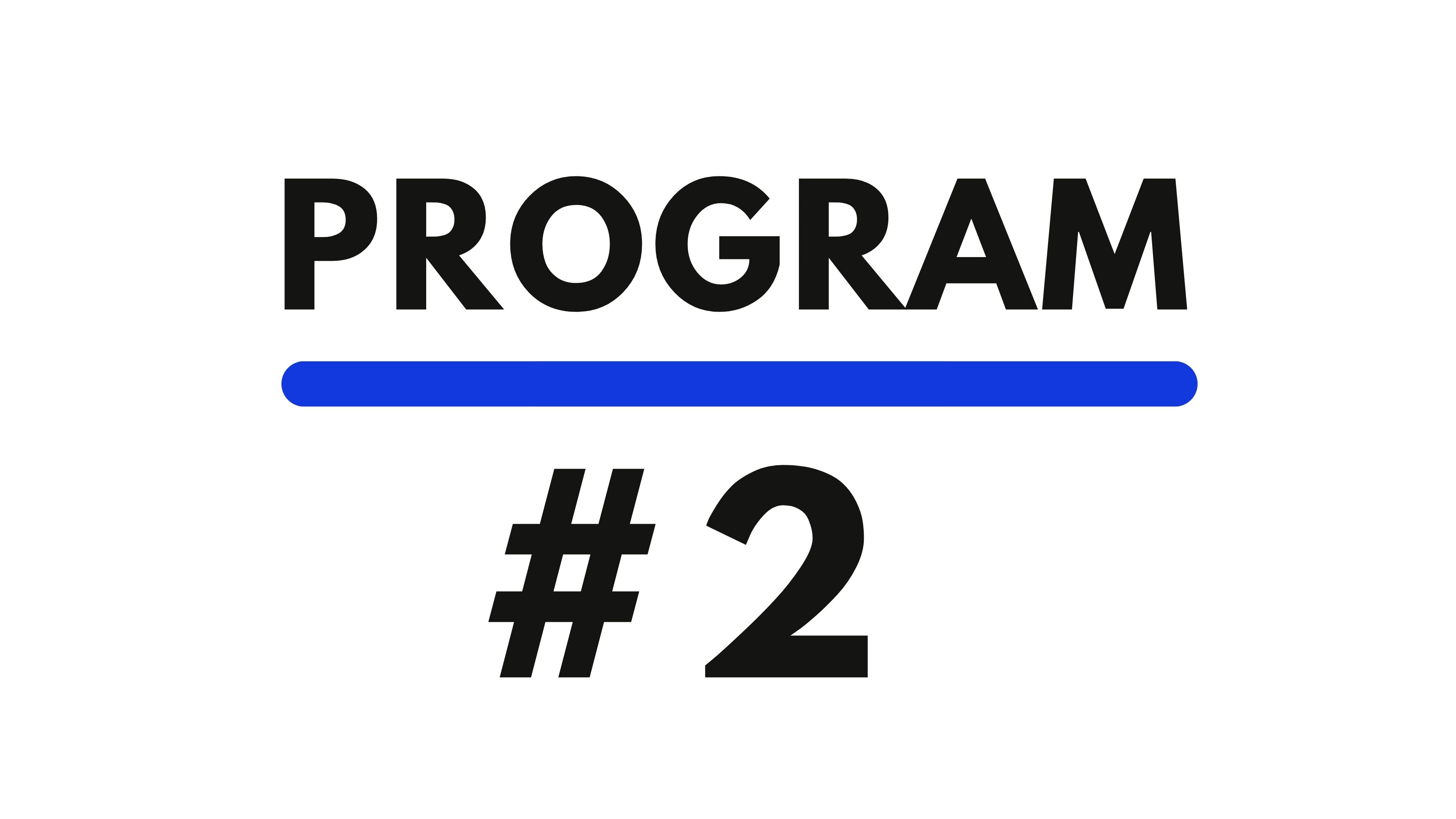 Program #2