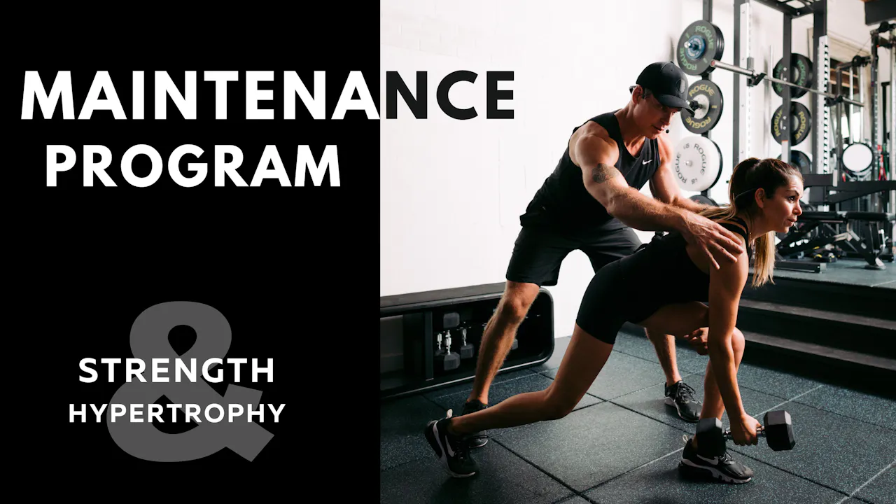 4-Week Strength & Hypertrophy Program - COACH CHRIS