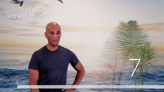 leg abductions - standing 2