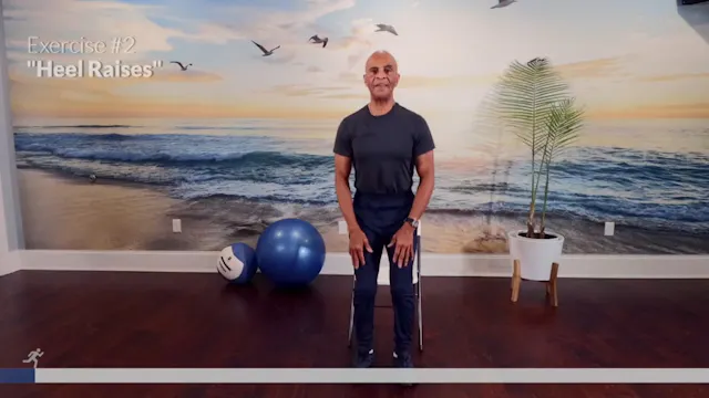 heel raises - standing