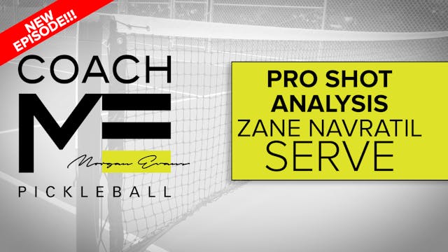 057 Pro Shot Analysis - Zane Navratil Serve