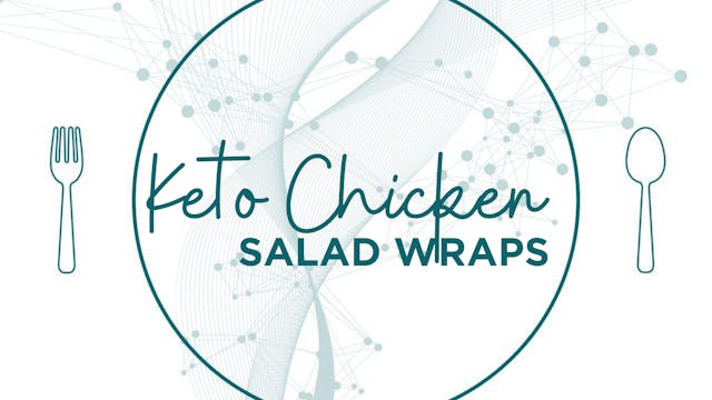 Keto Chicken Salad Wraps