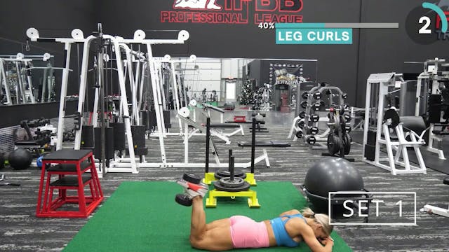 4. DB Leg Curl 