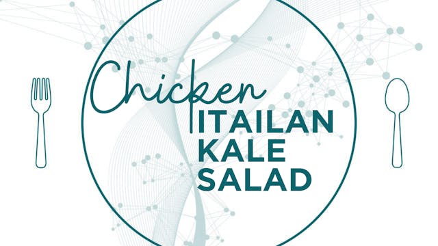 Chicken & Italian Kale Salad