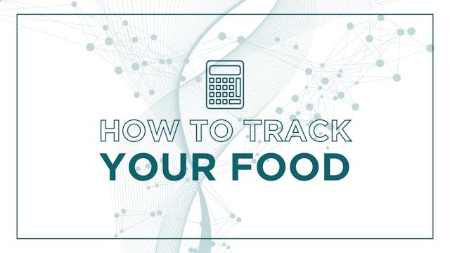 How to Track Your Food