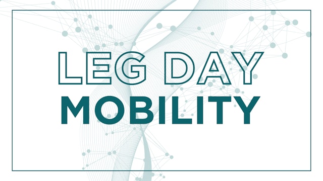 Leg Day Mobility / Warm-Up