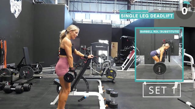 3. Single Leg Deadlift