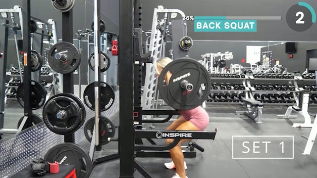 2. Barbell Back Squat