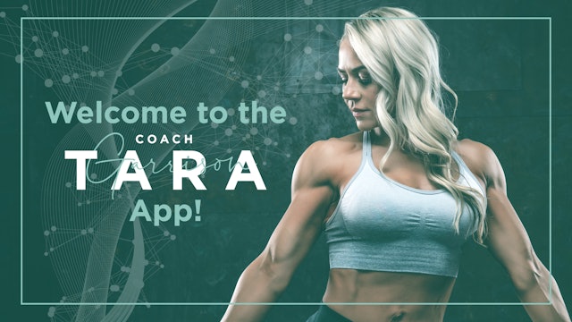 Welcome to Coach Tara App!
