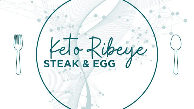 Keto Ribeye Steak & Eggs