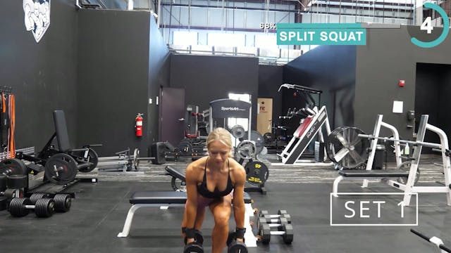 4. Bulgarian Split Squat