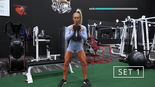 2. 5-Second Eccentric Goblet Squat Dr...