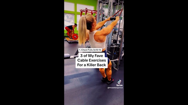 3 of My Fave Cable Exercises for a Killer Back