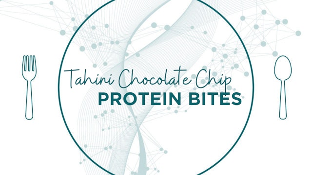 Tahini Chocolate Chip Protein Bites
