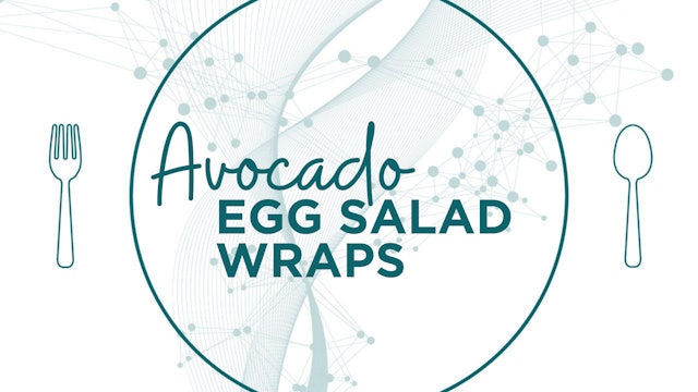 Avocado Egg Salad Wraps