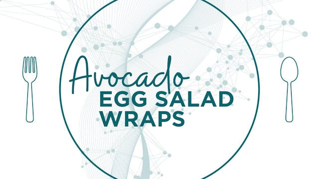 Avocado Egg Salad Wraps