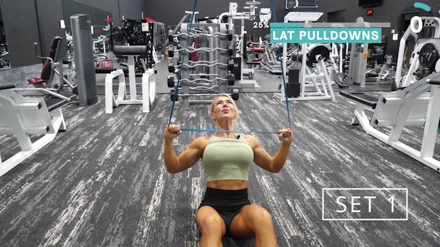 2. Band Lat Pulldowns