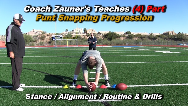 #7 (4) Part Snapping Progression Drill with Rick Lovato Old Dominion University