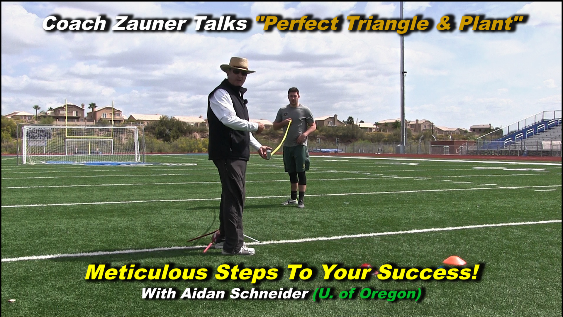 #5 Coach Zauner Works "Perfect Triangle & Perfect Plant" with College Kicker