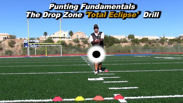 #1 Instructional Video - Punting Fundamentals - Drop Zone 'Total Eclipse' Drill