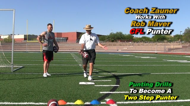 #7 Coach Zauner's ONE on ONE Punting ...