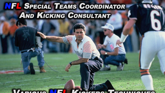 #12 Coach Zauner's Archive Video Review of NFL Kickers I've Coached or Trained.