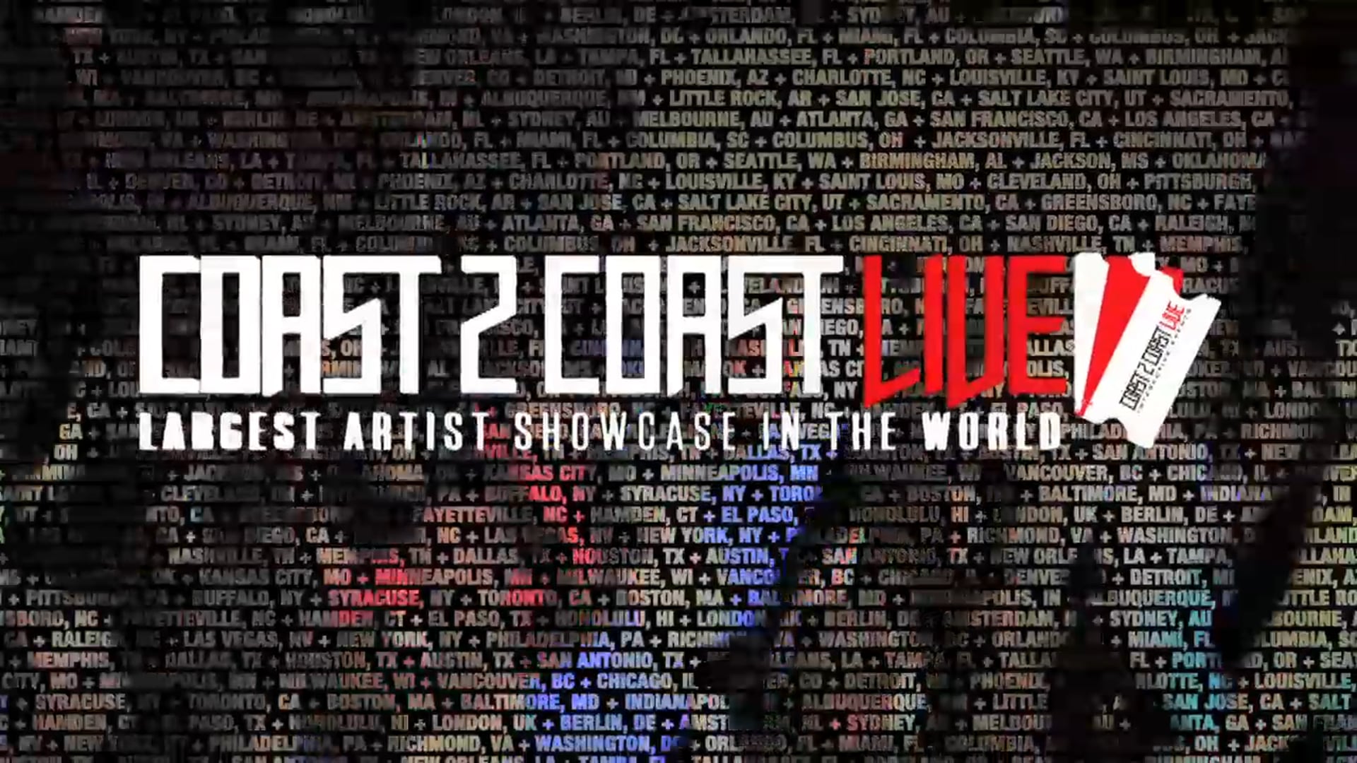 Coast 2 Coast LIVE - The Largest Independent Artist Showcase in the World