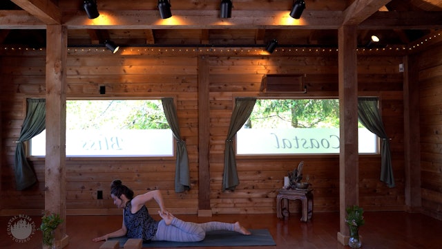 Steph [30 Min All Levels] Space to move Space to Breathe Psoas Release Vinyasa