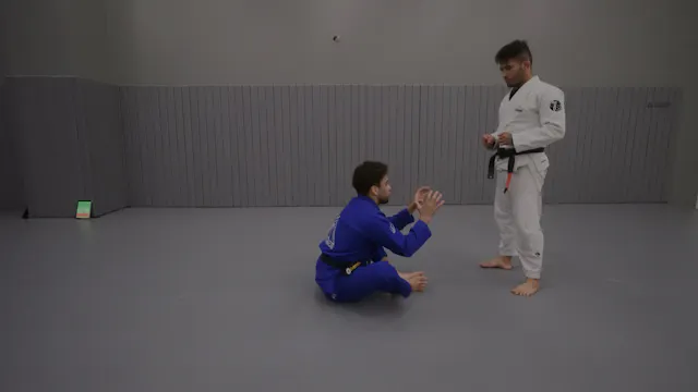 Hand Fight to De La Riva X Guard Sweep