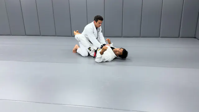 Scissor Sweep Set Up: Two on One Grip...