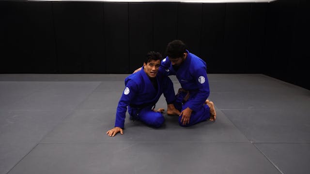 Basic Butterfly Guard Sweep to Mount