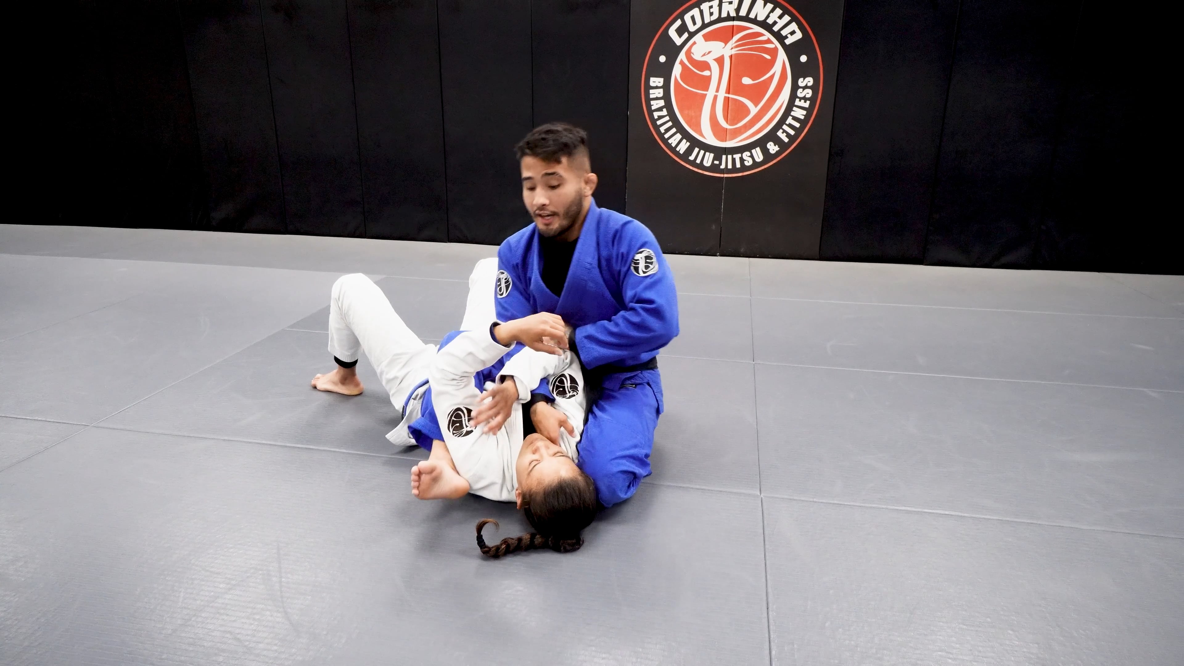 Scissor Sweep From Closed Guard To Mount Position And Arm Bar