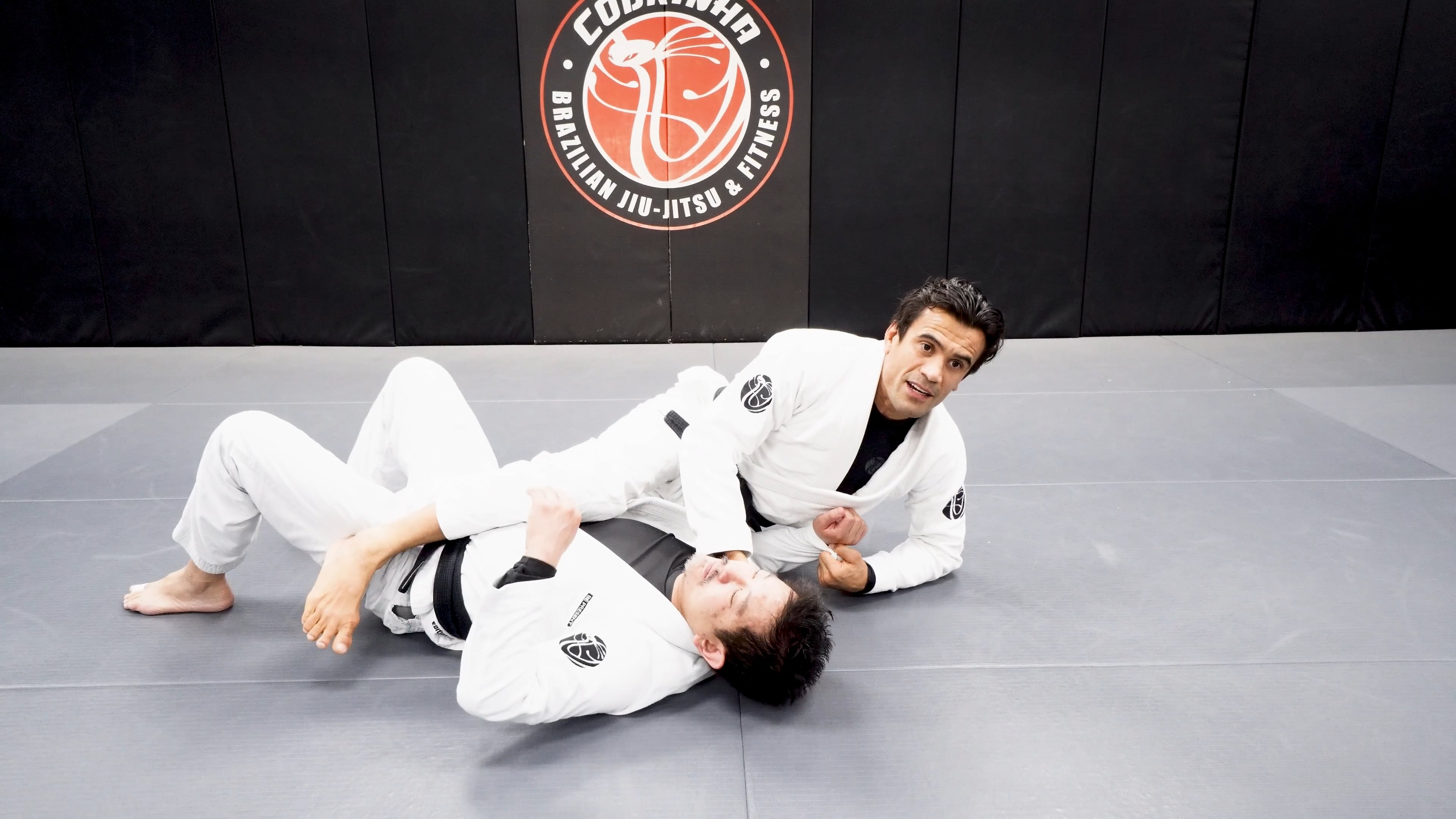 Pulling Guard From Standing To Closed Guard To Traditional Cross Choke