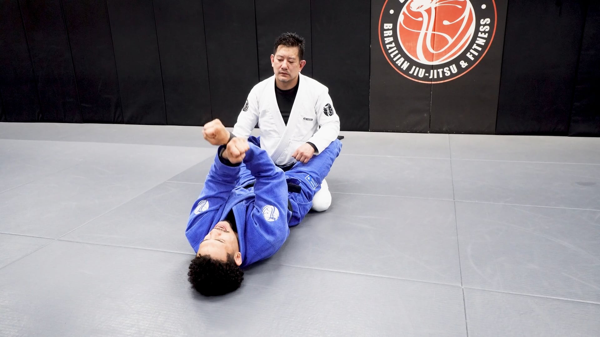 Cross Choke From The Closed Guard, 1 and 2, 3 Arm Bar