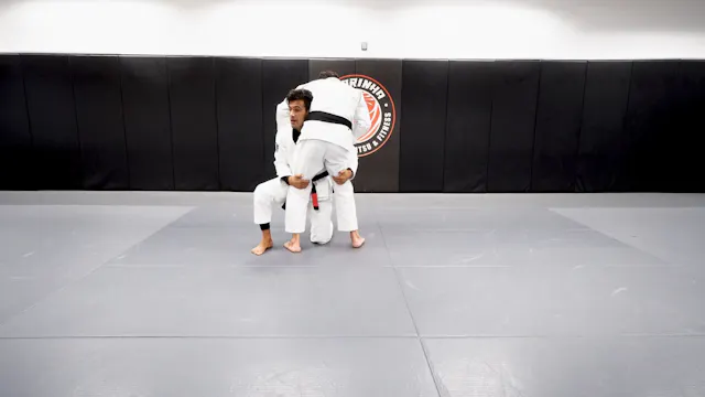 Double Leg to Wiper Footwork Side Con...